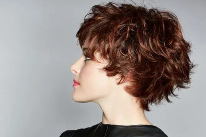 Cabello corto en capas Cabello corto en capas